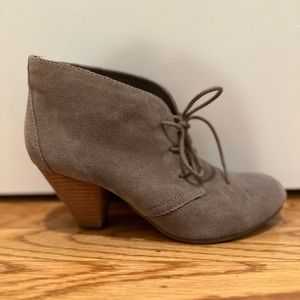 Aldo suede booties